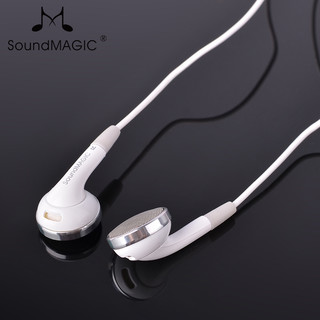  SoundMAGIC 声美  EP30 平头耳机 白色