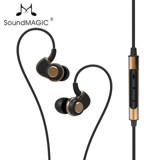  SoundMAGIC 声美 PL30+C 入耳式耳机 黑色