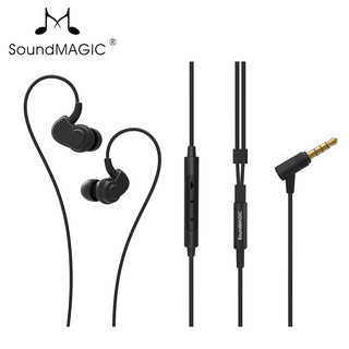  SoundMAGIC 声美 PL30+C 入耳式耳机 黑色