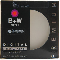 B+W uv镜 滤镜 82mm UV镜 XS-PRO 超薄多层纳米镀膜UV镜 保护镜
