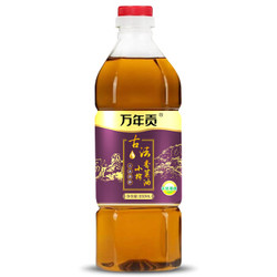 万年贡  食用油 非转基因 古法小榨香菜油850ml *2件