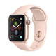 Apple 苹果 Apple Watch Series 4 智能手表 (金色铝金属、GPS、40mm、粉砂色运动表带)