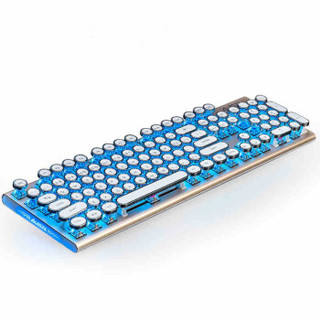 DIANDISHENG 电迪生 AK40彩色旗舰版 机械键盘 多色背光