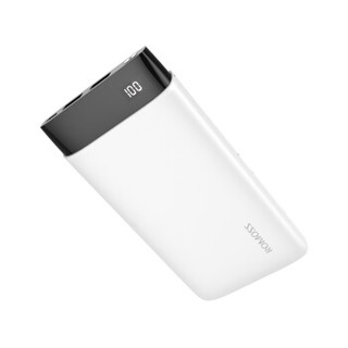  ROMOSS 罗马仕 PL10 移动电源 (白色、10000mAh)