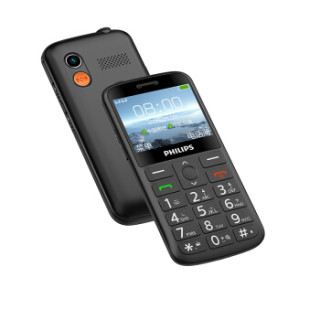 商品 philips 飞利浦 e207l 老人手机 (移动/联通2g,黑色)