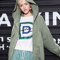  Cache Cache 7768009 女士长袖连帽外套