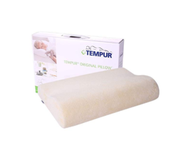 TEMPUR 泰普尔 丹麦原装进口 儿童专用 慢回弹 记忆棉记忆枕 米黄色感温枕特小号 (米黄色, 120799)