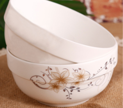 中式家用10只装花之韵陶瓷碗