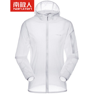  南极人 N6G5H80 中性款防晒皮肤衣 (XL、白色(女))