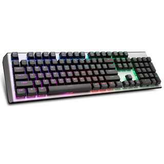 京东PLUS会员：COOLERMASTER 酷冷至尊 CK551 RGB 机械键盘 Cherry青轴