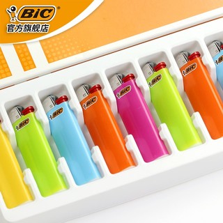 BiC 比克 J3实色一次性防爆打火机 8支礼盒