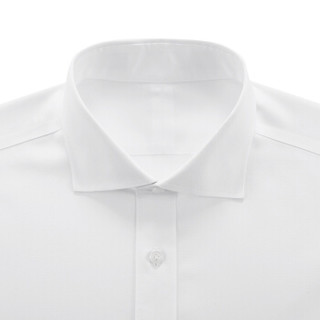  VANCL 凡客诚品 1092081 男士日式高支免烫衬衫 (白色、S)
