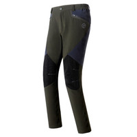  HIGHROCK 天石 N623011 中性款户外速干登山裤 (XL、男款-军绿色/煤灰色)