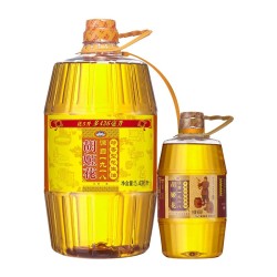 胡姬花 特香型花生油 5.436L+古法小榨花生油 900ml