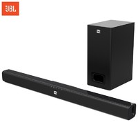 JBL STV135电视音响2.1无线蓝牙连接回音壁家庭影院条形音箱 STV135无线蓝牙款