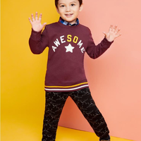 OLD NAVY 儿童松紧腰束口运动裤