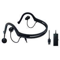 RAZER 雷蛇 火精灵 入耳式挂耳式有线耳机 黑色 3.5mm + USB音频增强器 3.5mm