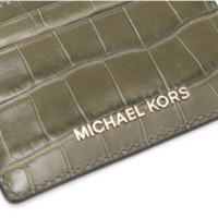 MICHAEL KORS 迈克·科尔斯 MONEY PIECES系列 32F7GF6D0E 女士卡包 橄榄绿