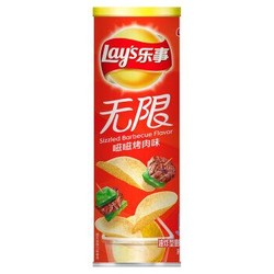 Lay's 乐事 无限薯片 嗞嗞烤肉味 104g *2件