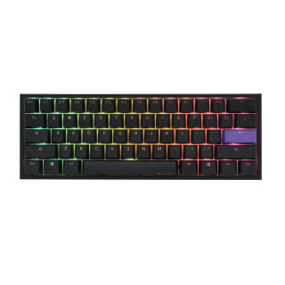  Akko 艾酷 Ducky One 2 Mini RGB 机械键盘 (Cherry 红轴、奥利奥、RGB灯光、Type-C、61键)