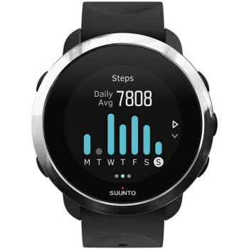 SUUNTO 颂拓 SUUNTO 3 FITNESS SS050067000 运动手表 黑色