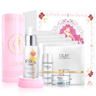 OLAY 玉兰油 博研诗美少女战士限量版礼盒（精华40ml+水18ml+霜14g+面膜*5） *2件