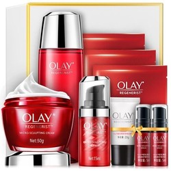 OLAY 玉兰油 新生塑颜礼盒9件套（赠面膜*3+精华笔6ml+金纯面霜14g） *2套