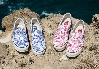  VANS 范斯 Toile Pack 中性款休闲帆布鞋 (红色、38)