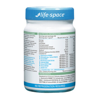 life space 婴儿益生菌粉 60g/瓶