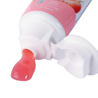 严迪（YANDY）2~12岁健齿儿童牙膏牙刷套装（草莓味60g*1+甜橙味60g*1+高密软毛牙刷*2）