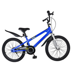 RoyalBaby 优贝 儿童自行车男女童车学生脚踏车 9岁以上 表演车20寸 蓝色