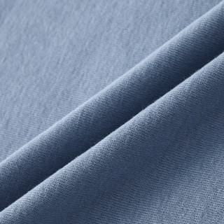 PurCotton 全棉时代 2000219102 男中童针织罗纹无侧缝背心 130/65(建议8-9岁) 蓝色