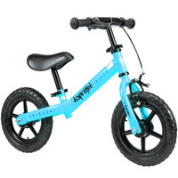 途锐达（TOPRIGHT）儿童平衡滑步车 学步滑行童车 小孩溜溜车学步车 无脚踏自行车  儿童玩具 12寸 蓝色
