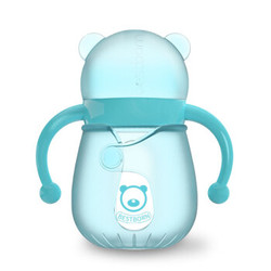  新生儿婴儿用品奶瓶京东自营宽口径玻璃奶瓶 薄荷蓝150ML