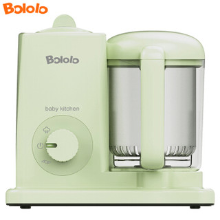 波咯咯（bololo）婴儿辅食机多功能蒸制搅拌一体机料理机宝宝辅食研磨器青莲绿