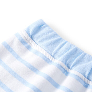 PurCotton 全棉时代 2000252102 婴儿针织卡通裤 80/47(建议12-18个月)  蓝白条