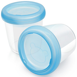 可瑞儿（MyCarol）辅食杯母乳保鲜储奶杯储奶瓶食物储存杯 4个装MC-503