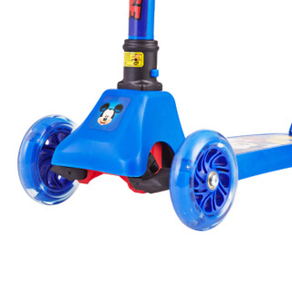 Disney 迪士尼 D170647 带闪光可调档儿童滑板车 蓝色  