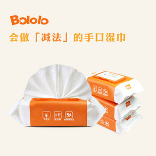 BOLOLO 波咯咯 BL-8611 婴儿手口湿纸巾 (80抽*3)
