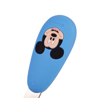 Disney 迪士尼 WD-03 宝宝不锈钢叉子勺子套装 (蓝色米奇)