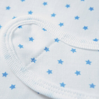 PurCotton 全棉时代 婴儿纱布复合口水兜 (22*30cm、星际呦呦+白底蓝星、2条装)