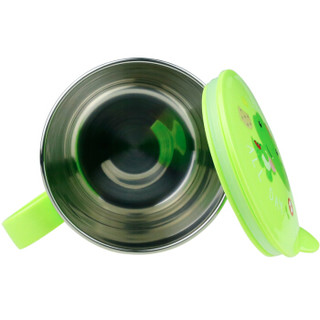 Fisher-Price 费雪 宝宝碗水杯勺子套装 (绿色、350+270ml)