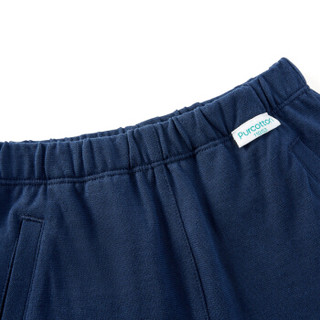 PurCotton 全棉时代 男童短裤 (120/53、深蓝)