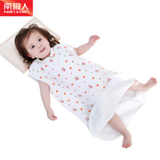 Nan ji ren 南极人 婴儿睡袋 (粉色玫瑰、M码)