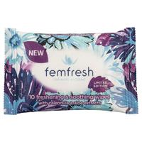 凑单品：femfresh 芳芯 温和无皂女性私密处专用棉湿巾 10片