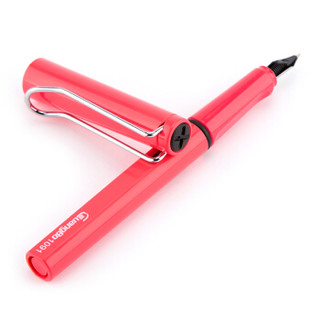 GuangBo 广博 GB1091R 明尖钢笔 (红、F尖、单支装、塑料)