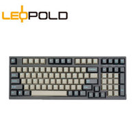 利奥博德 Leopold FC980M PBT键帽 机械键盘 Renegades紧凑型 石墨白字 红轴