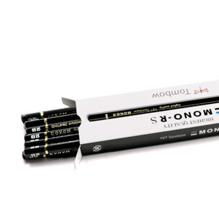 TOMBOW 蜻蜓 MONO-RS 素描铅笔 (2B、12支)