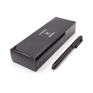ZEBRA 斑马牌 绅宝笔 多功能圆珠笔原子笔 商务签字笔礼品笔 0.7mm圆珠笔+0.5mm自动铅笔 SBZ14 黑色杆