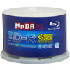 MNDA 铭大金碟 BD-R空白蓝光光盘/刻录盘 6-12速 25G 蓝光可打印 50片桶装